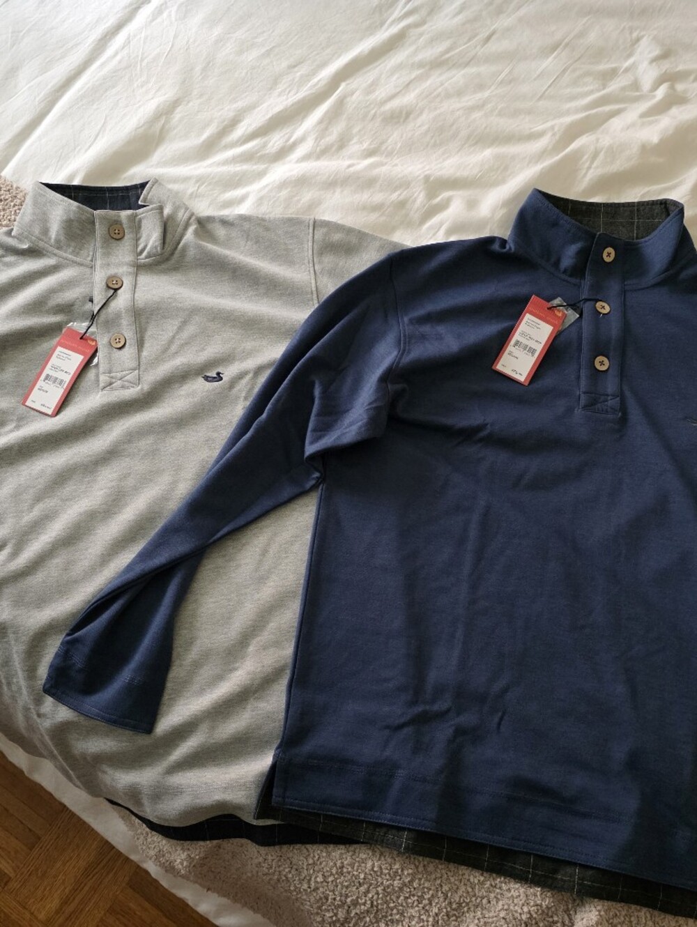 Lot Of 2 - Southern Marsh Reeves Pique Pullover